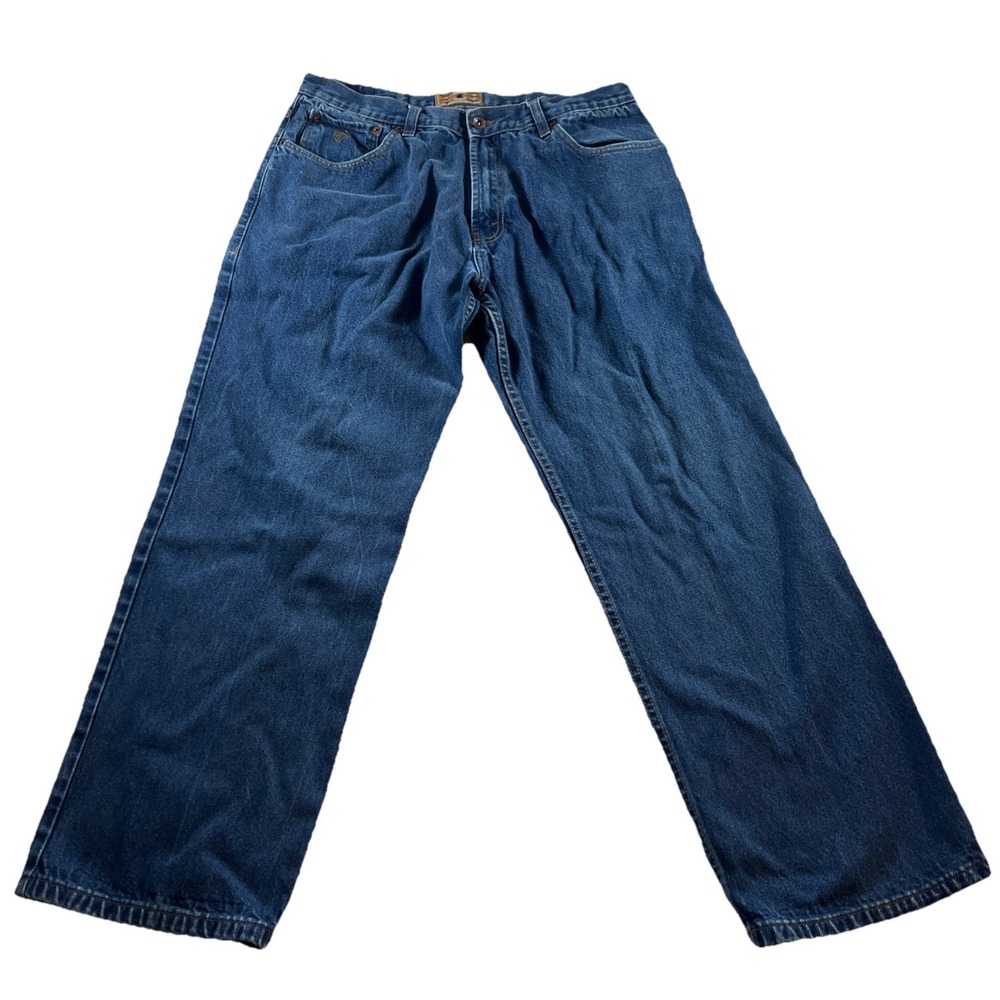 Vintage Rocawear Jeans Mens 35x30 Blue Denim Baggy Relaxed Original Y2K
